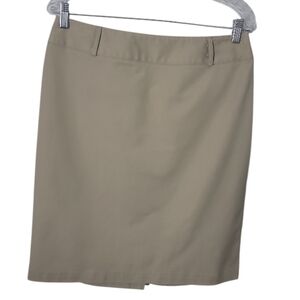 Apt.9 tan khaki pencil skirt size 8